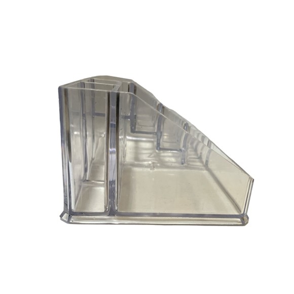 Lip Gloss Holder Clear Makeup Stand Women Home Tools 1 Pcs - Picture 3 of 3